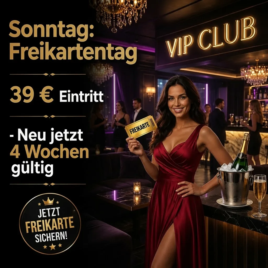 Sonntag: Sonntag: Freikartentag